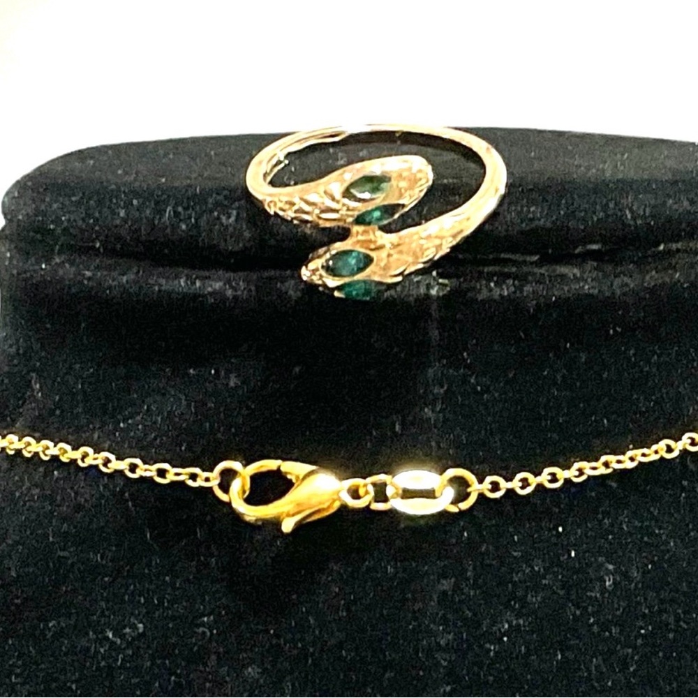 Snake Necklace & Snake Ring - Picture 4 of 11